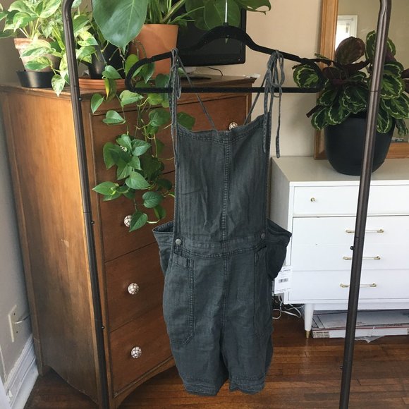 Free People Pants - NWT | Free People | Linen Blend Short Overalls